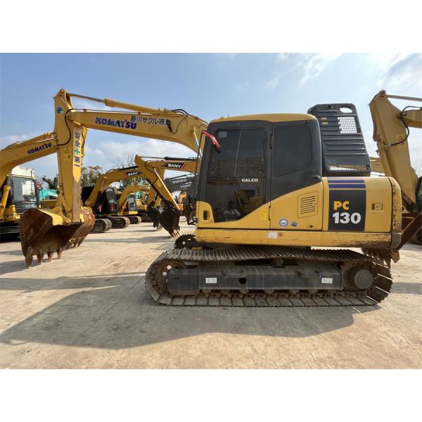 Used Hydraulic Crawler Komatsu PC130 Excavator 12600kg