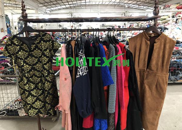 American Style Second Hand Womens Clothing Winter Dresses For Ladies