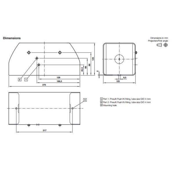 Блок управления руки Норгрен 2 регулятора логики ПЛК стального тела ССХК04 Программабле