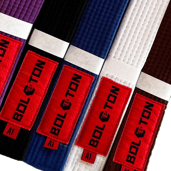 Digital Print Unisex Custom Designed 100% Cotton Jiu Jitsu Belt BJJ Belt for Martial Arts