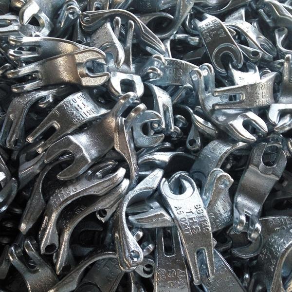 EN74 Class B Steel Scaffolding Parts , British Type Pressed Steel Double Coupler