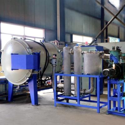 Contrôle PLC à fréquence moyenne du four de carbonisation à chauffage sous vide par induction intermittente