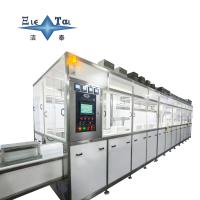 11 Tanks Semiconductor Cleaning Machine Silicon Wafer Cleaning Machine 40KHZ