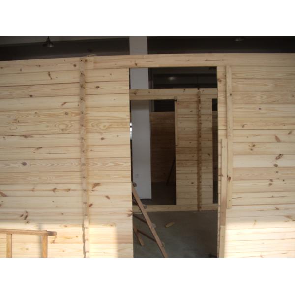 One Floor Outdoor Wooden House Chalet With 36mm 72mm 110mm Wall