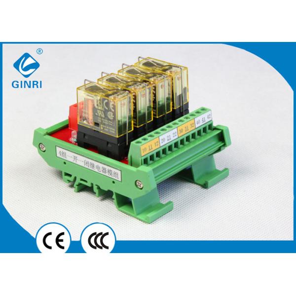 1 4 Channel Output Relay Module 10000000 Cycles Mechanical Durability