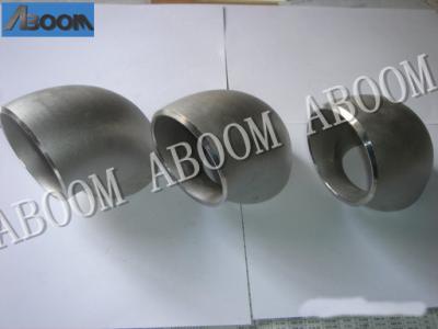 High Strength Super Duplex Pipe Fittings 90 Degree Elbow Short Radius Stock