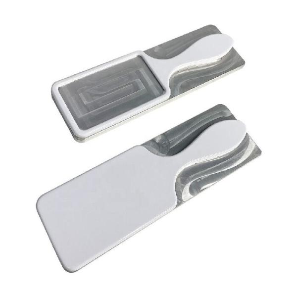 Custom Coated Blank Plastic Sublimation Hair Massage Comb For Lady Sublimation Hair Brush