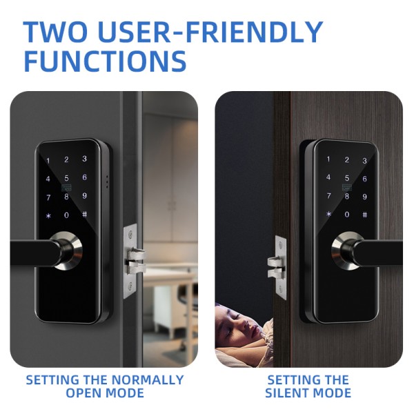 YAGU Wholesale Price High Quality Mobile Application Durable Granular Digital Button Swipe Card Password Door Lock