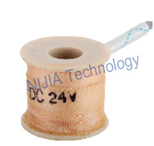 24V -380V Water Solenoid Valve Coil with Black Iron Cover for 2/2 Way Solenoid Valve