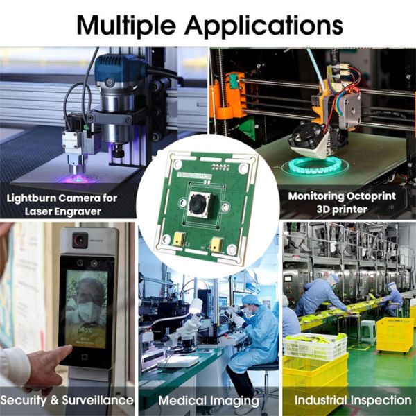 Mini 16MP 4K Sony CMOS USB Autofocus Camera Module For Embedded Camera Modules