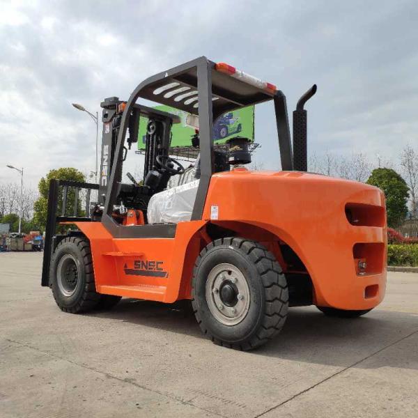 5T 10T Load Capacity Diesel Forklift Truck with 2460mm Overhead Guard Height from Snsc