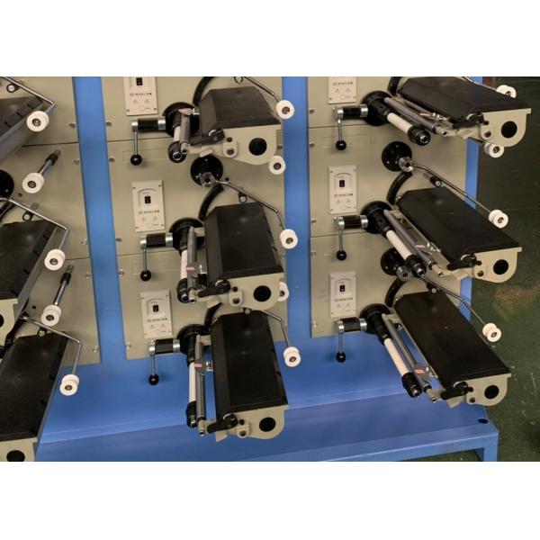 6 Spindles Thread Cone Winding Machine , Automatic Cone Thread Winder