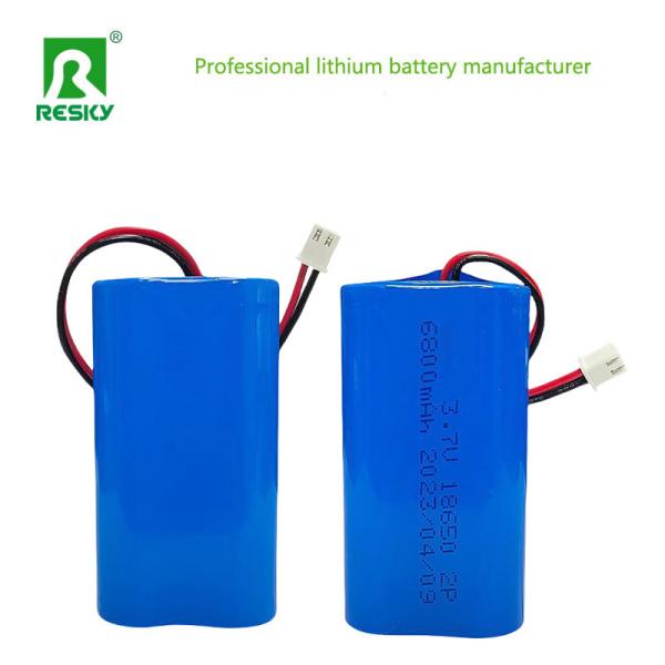 NCR18650B 7.4V 2s 3400mAh Li-Ion Battery Pack For LED Decorative Lighting