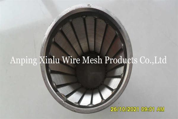 4-1/2 Slot 40 Wire Wrapped Sand Control Well Screen Pipe Corrosion Resistance