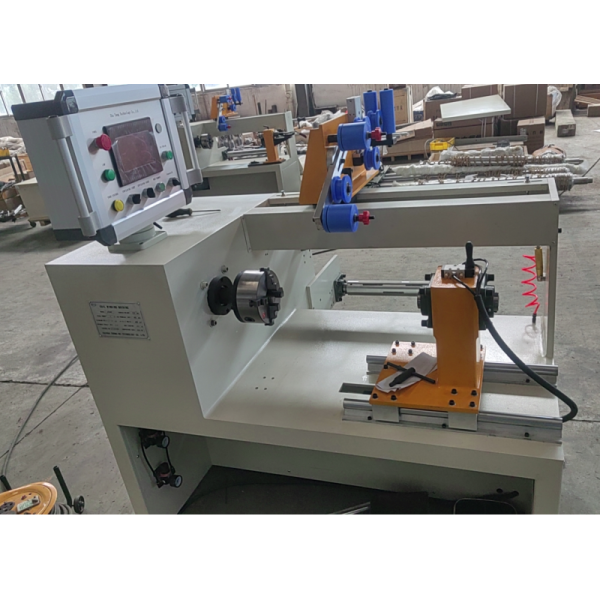 PLC Controlled Transformer Coil Winding Machine with 0.75KW Servo Motor and 400mm Max Winding Width