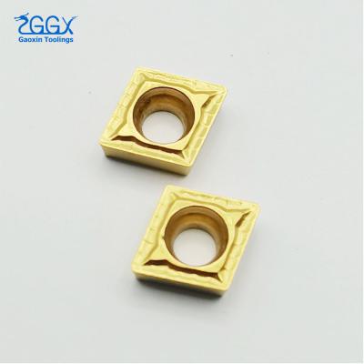 Tungsten Carbide CVD Coated Inserts CCMT060204 For Lathe Turning Tool