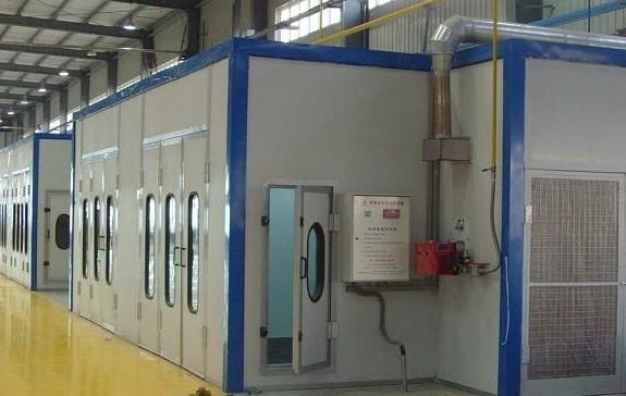 High Efficiency Grit Blasting Room , Industrial Sandblast Cabinet Electric Control