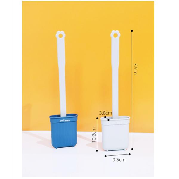 Щетка и держатель туалета щетинки силикона ODM OEM установили домашние аксессуары Bathroom