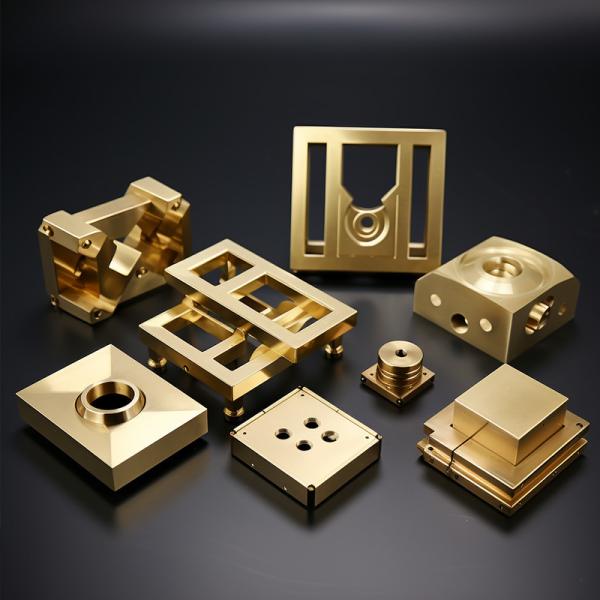 Высокоточная обработка мелких деталей латунь Металлические детали CNC-фрезерная служба