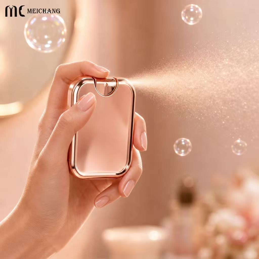 25ml Square Pocket Mouth Freshener Spray Bottle (MC-453)