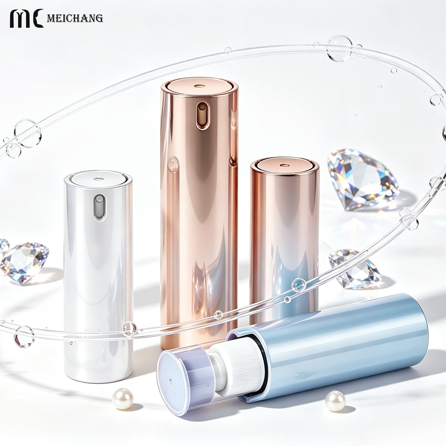 10ml / 25ml / 35ml Portable Fine Mist Spray Bottle for Perfume , Skincare & Travel Refills (MC-448)