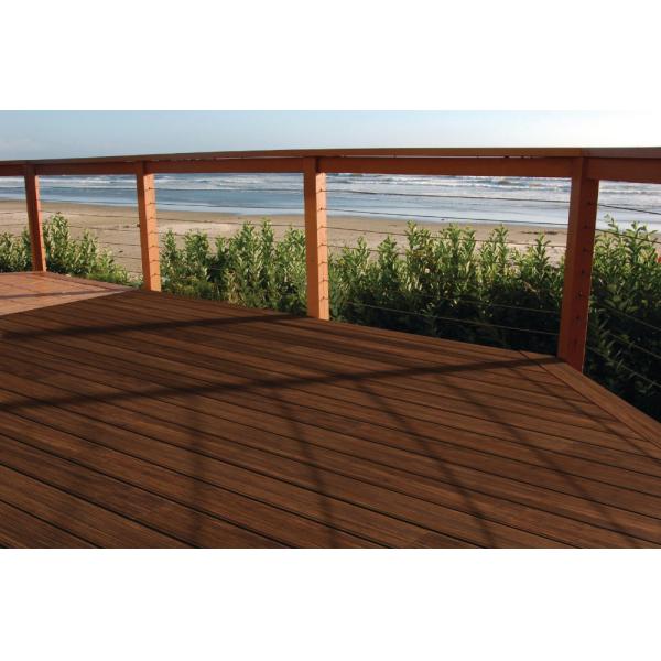Eco-friendly Bamboo Flooring used for outdoor area, Bamboo Decking