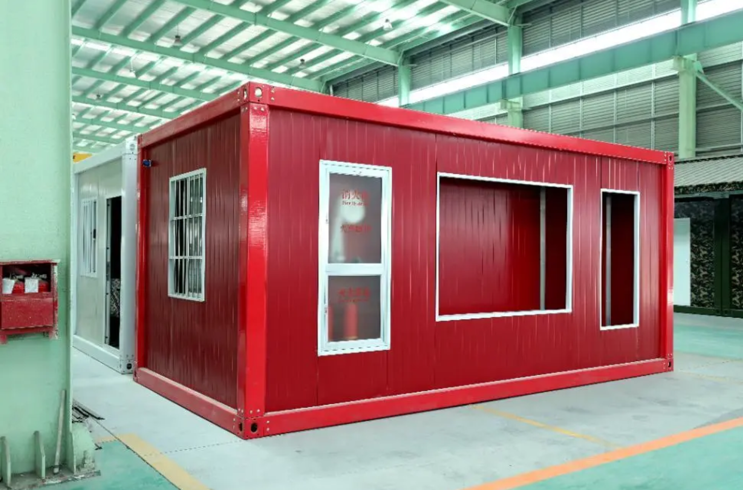 Rapid Deployment Detachable Container Fire Station with Effortless Relocation and Cost-Effective Design