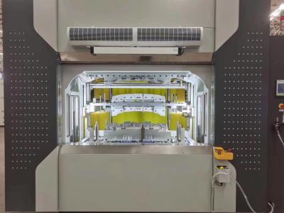 Máquina automática de solda por fricção por vibração 200 mm mesa Ving para filtro de plástico