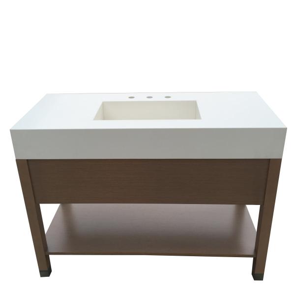 Freestanding plywood hotel bathroom vanity/bathroom cabinet