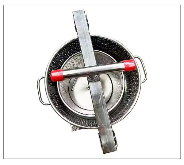Electric Stainless Steel Beeswax Press Machine 45L Capacity