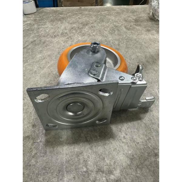 4'5'6'8' roues de chariot en nylon/PU/ caoutchouc/TPR roues à rouleaux industriels lourds