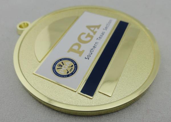 PGA Southern Texas Section Iron / Brass / Copper Medal with Synthetic Enamel, Zinc alloy Die Casting