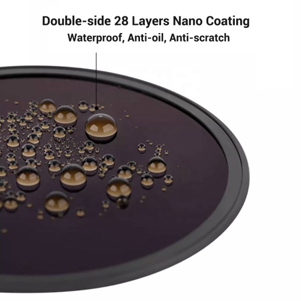 3 Stops Magnetic Lens Filter With 28 Layer UV CPL ND VND Black Mist Filters With 28 Layers Nano Coating