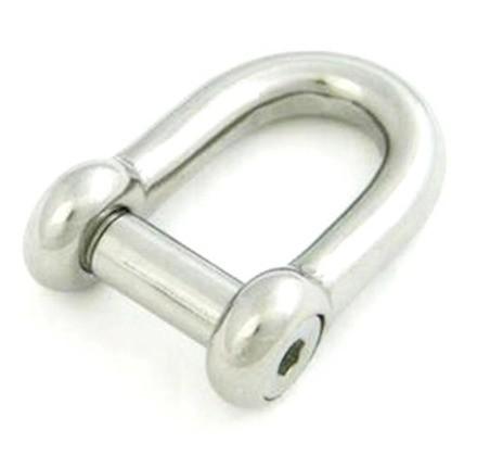 Finitura polida OEM 304 316 aço inoxidável Us Bolto Tipo de cadeia Chain Chain D