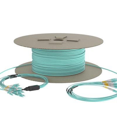 OS2 OM3 Fiber Optic Patch Cord OM4 OM5 LSZH Fan Out Fiber Optic Cable
