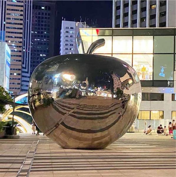 Grande escultura exterior contemporânea do metal para a decoração da plaza