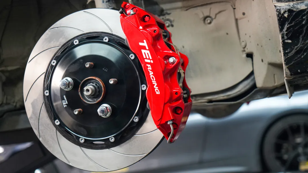 Kit de freno delantero grande 6 Piston Caliper con rotor de 378x32mm BBK sistema de freno automático para Toyota Venza 20 pulgadas del borde del coche