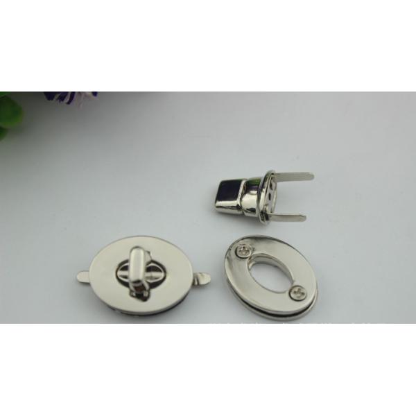 Hot sell Factory zinc alloy hardware accessories high quality custom oval metal handbag twist lock