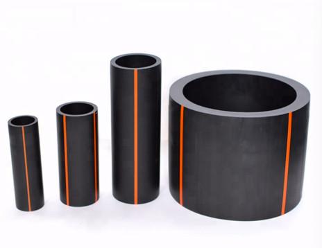 High Efficiency Gas HDPE Pipe Extrusion Machine Horizontal Type