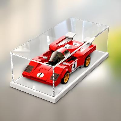 Customized Acrylic Display Box With Lid Shatter Resistant Non Yellowing