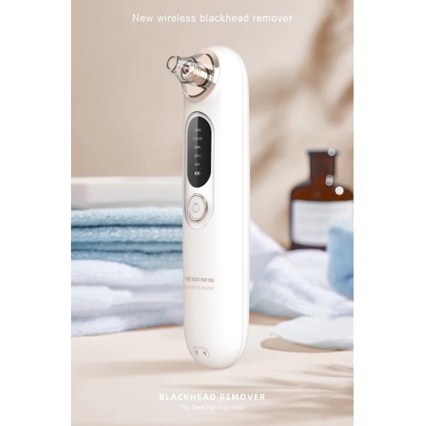 Portable Electric Blackhead Remover Vacuum Rechargeable Facial Pore Cleanser Machine