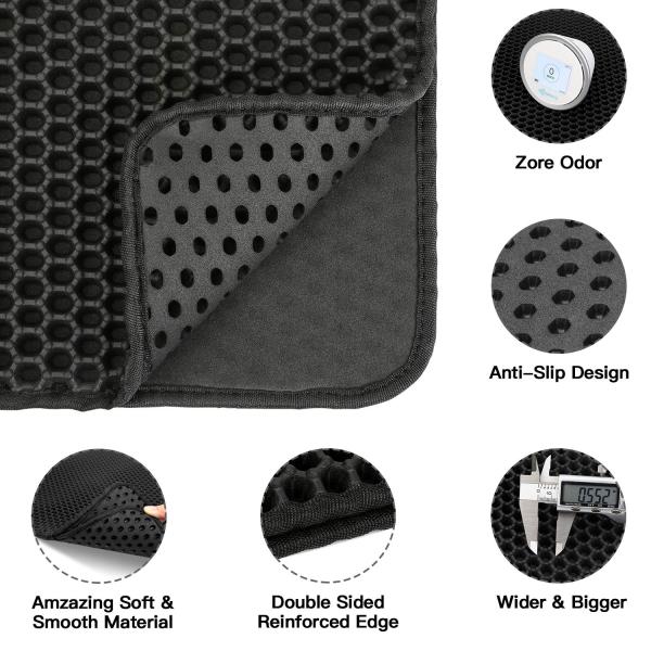 SGS EVA Waterproof Pet Mat 30cm Washable Cat Litter Mat