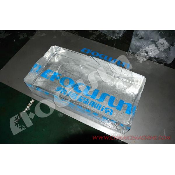 Transparent Block Ice Machine with Video Technical Support After-Sales Support Provided