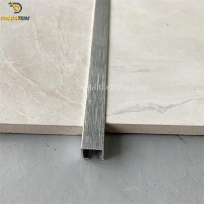 Aluminum U Channel Strip Trim 0.8mm Thickness Protective Decorative