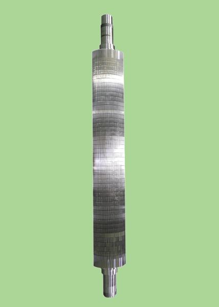 B Flute Hard Chrome Plated Traditional Corrugating Roll