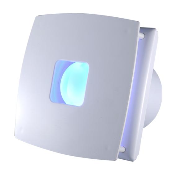 Вентиляция дома на стенке с светодиодным светом Пластиковый тихий стенный вентилятор Тип электрического тока