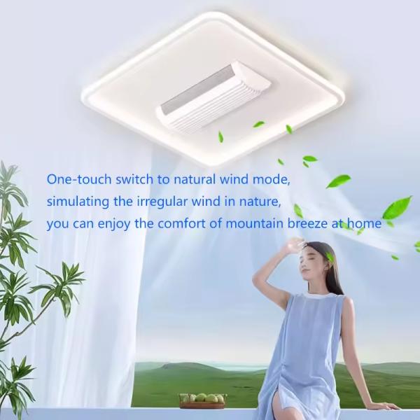 Trois couleurs, vent fort, anti-flasher, sans lames, salon, chambre à coucher, salle à manger, télécommande, ventilateur silencieux