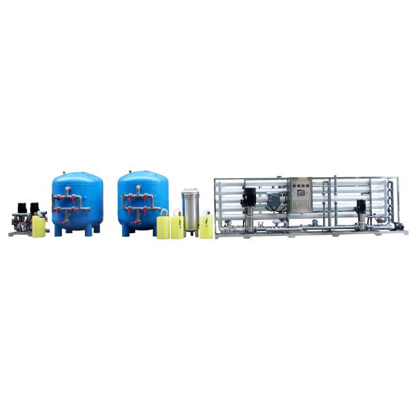 Automatic 1000TPD Industrial Water Purification Treatment Plant 50TPH Reverse Osmosis Systems