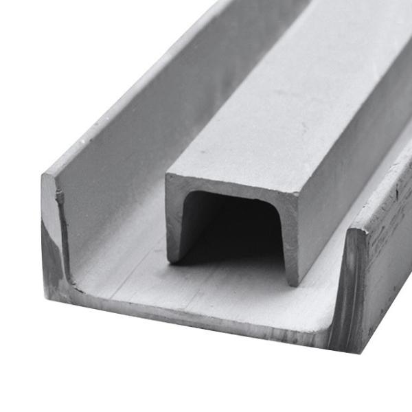 50mm Pressed 301 Stainless Steel U Channel ASTM BIS DIN 201 301
