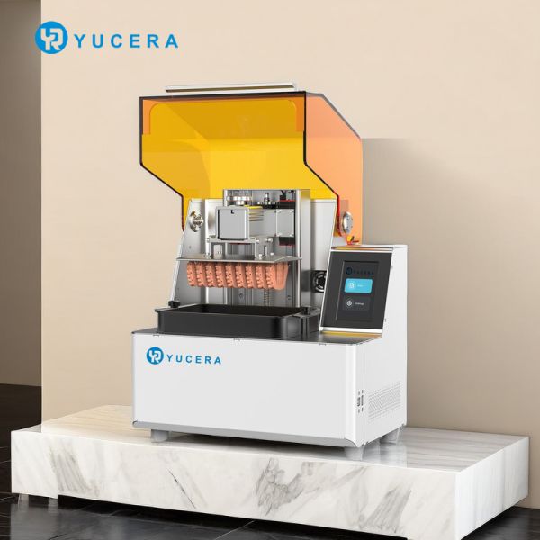 Yucera Multi Functional Digital Light Processing DLP 3D Printer with 192*120*100mm Printing Size and Double Linear Guide Z-axis for Dental Models